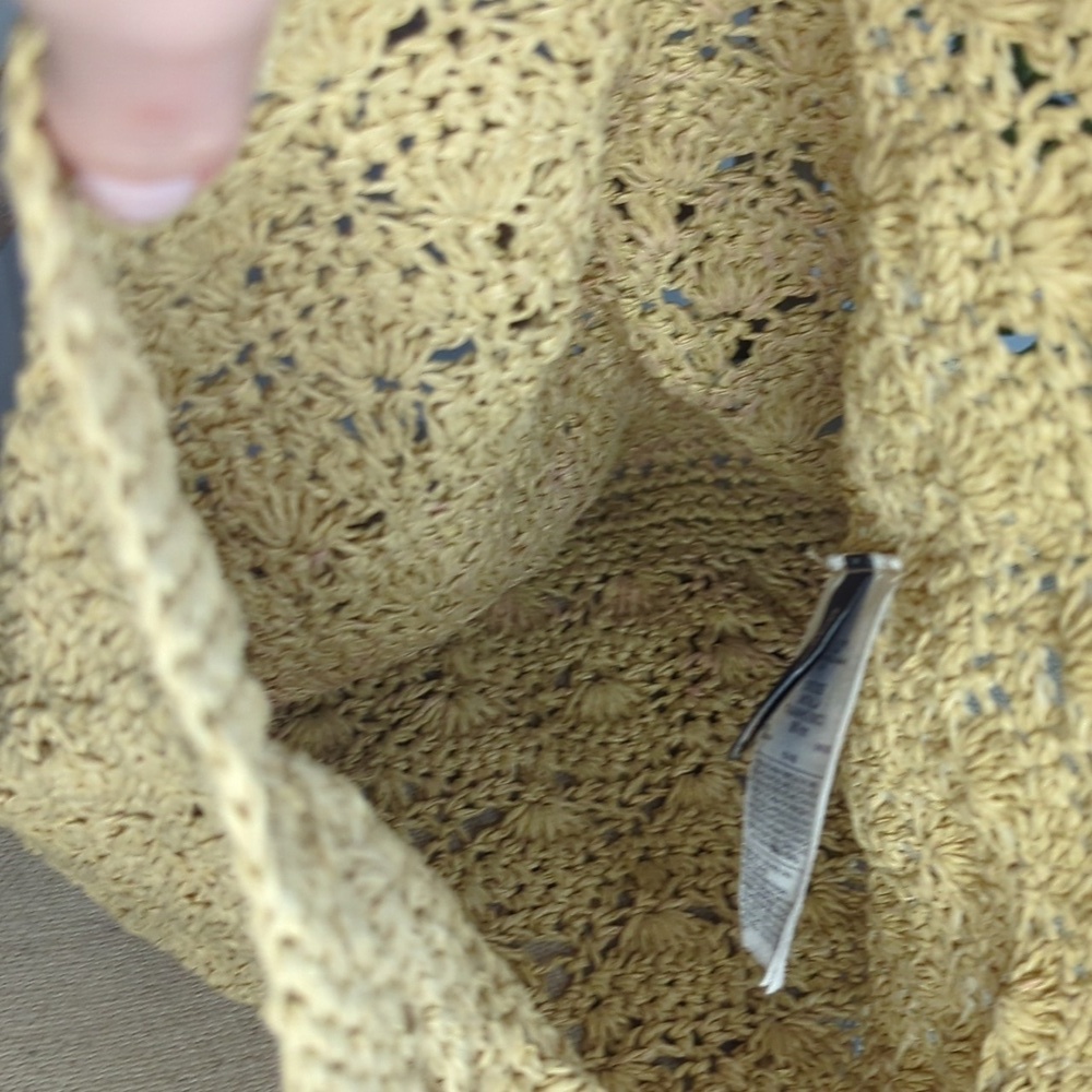 Gap Kids Straw Tote Bag/Shopper Tote Shoulder Bag - Picture 7 of 11